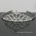 Customized Rhinestone Crystal Goddess Crown Tiara, OEM Orders Welcomed